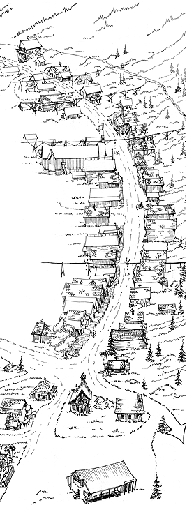 Map of Barkerville